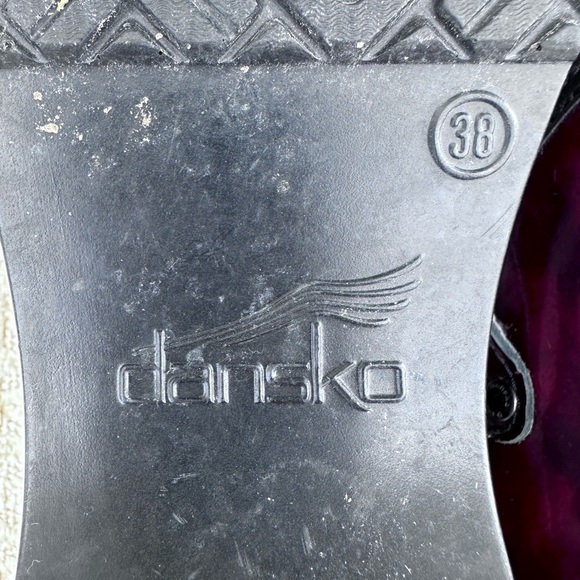 WOMENS dansko 38 Red Mary Jane Shoes - Picture 12 of 12